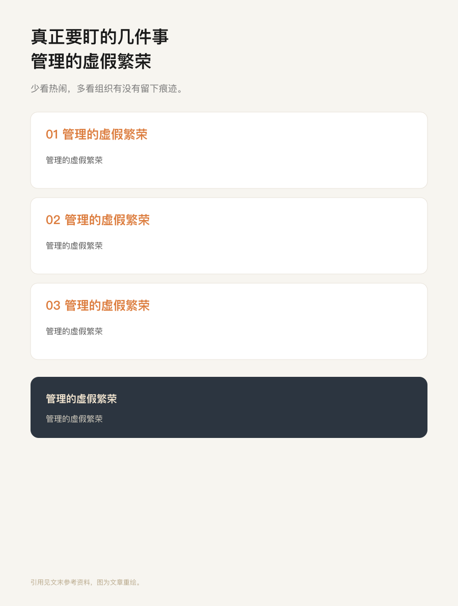 要盯的事