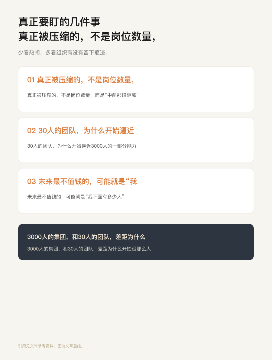 要盯的事