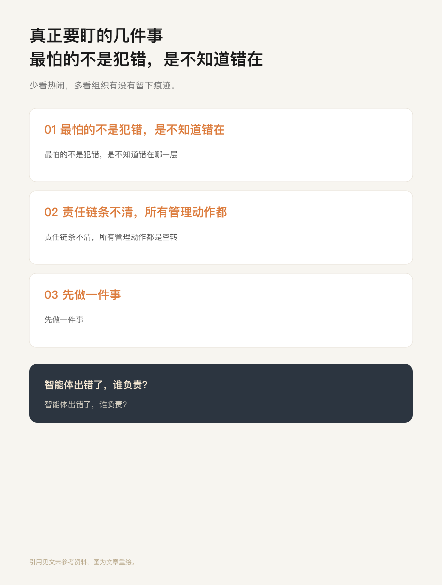 要盯的事